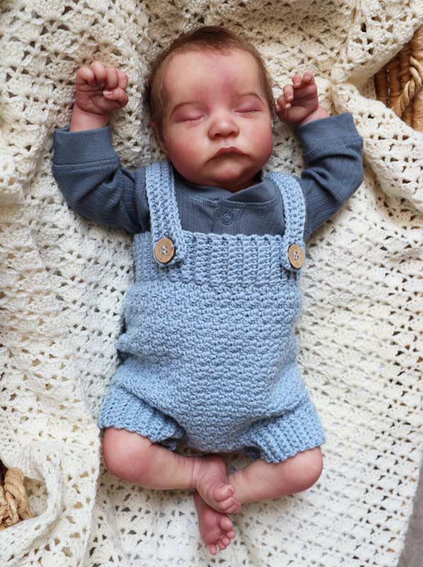 Lemon Peel Crochet Baby Romper Size 2-12 Months 