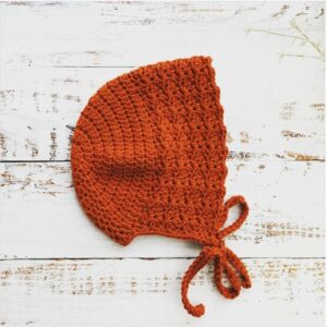 Parisian Crochet Baby Bonnet