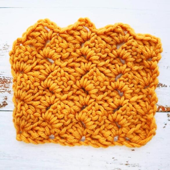 How to Crochet Side Saddle Stitch
