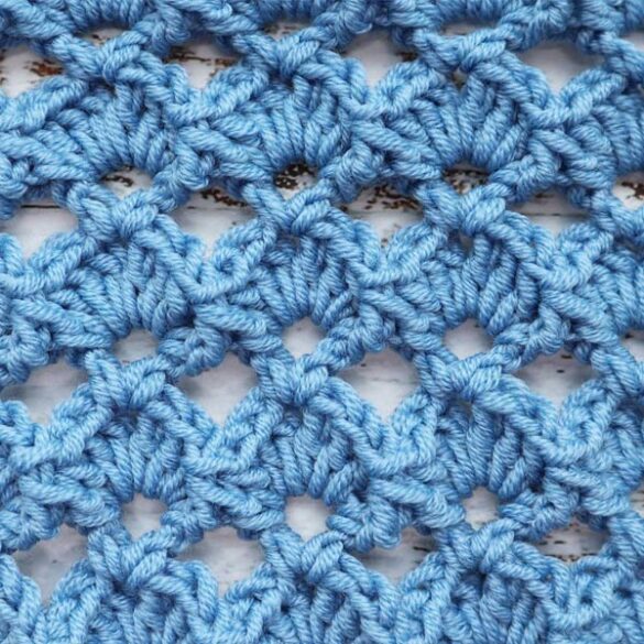 How to Crochet 3D Shell Stitch
