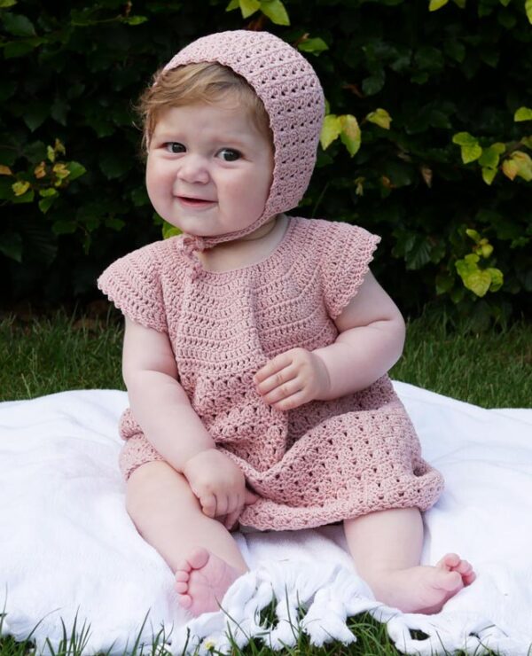 Primrose Crochet Baby Dress Pattern